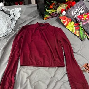 Use once they are a set in burgundy from fashion nova.